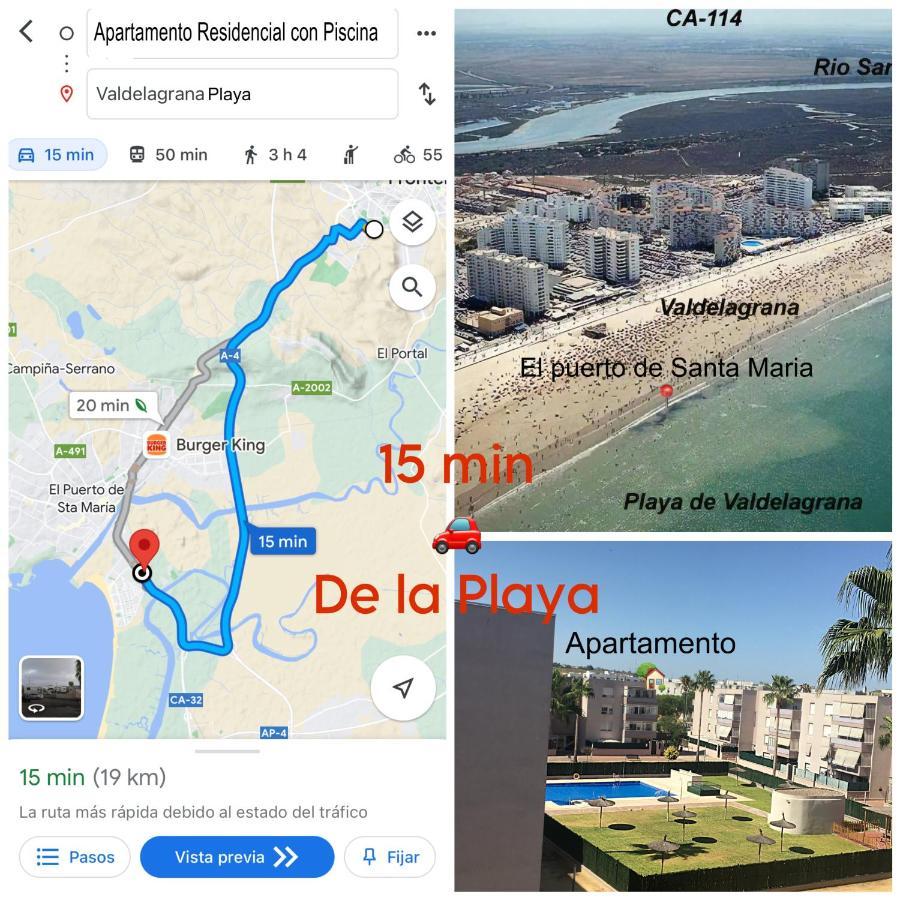 Apartamento Jerez Sur - Con Piscina Y Garaje Apartment Jerez de la Frontera Exterior photo
